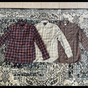 Lot of Men’s flannels - Bonobos/J.Crew